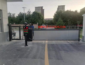 陕西省渭南市大荔县委员会车牌识别系统安装到位！
